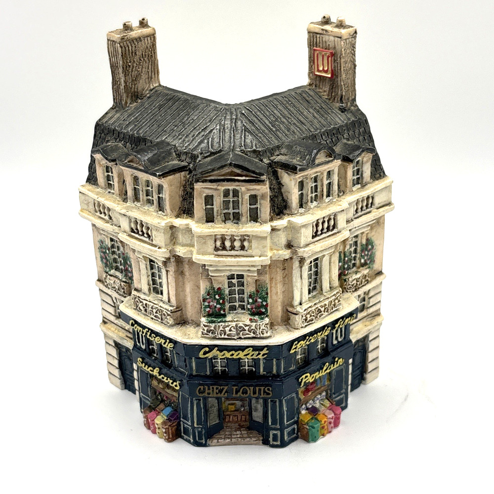 Dominique Gault J. Carlton Miniature "Confiserie Chez Louis" Paris Diorama